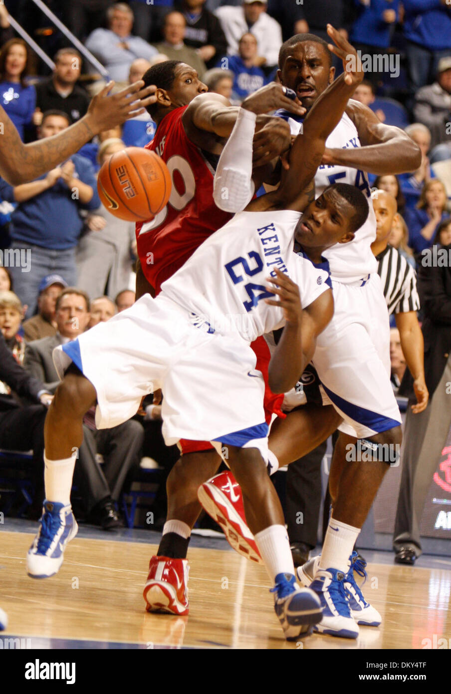 Jan. 08, 2010 LEXINGTON, Kentucky, USA UK's Eric Bledsoe (24