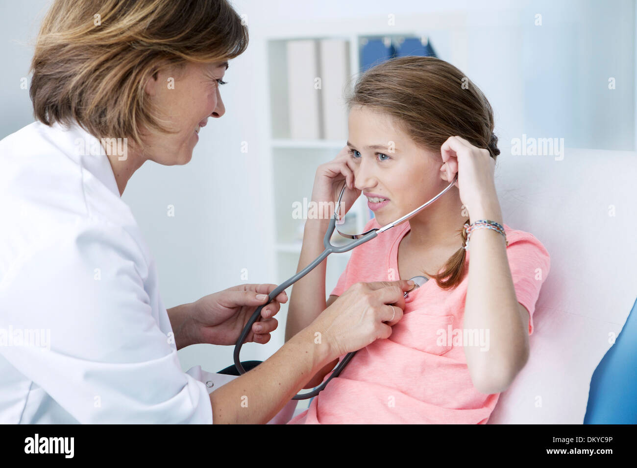 Child stethoscope auscultation hires stock photography and images Alamy