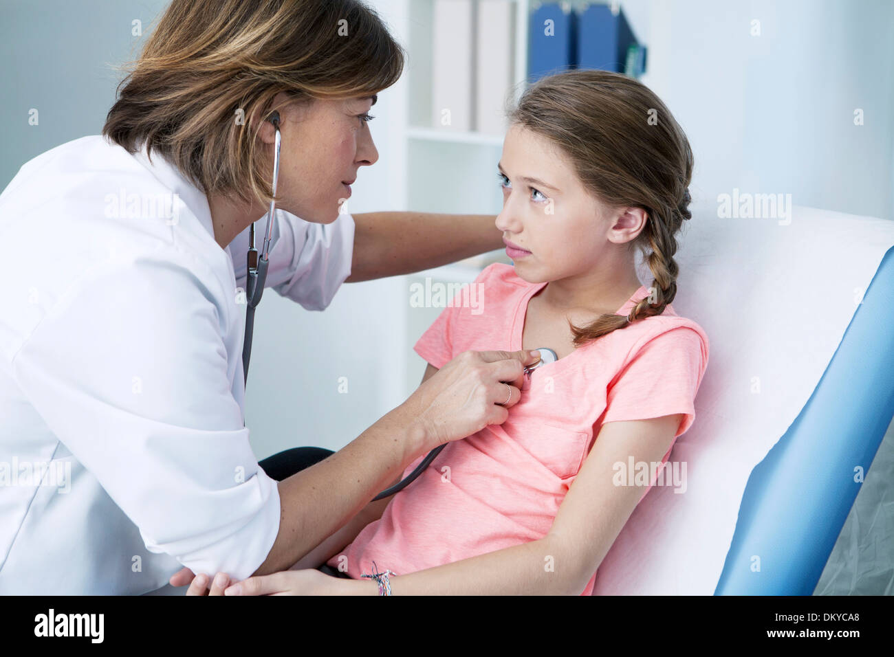 Child stethoscope auscultation hi-res stock photography and images - Alamy