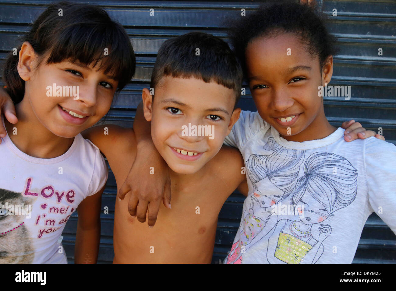 Brazilian children Stock Photo