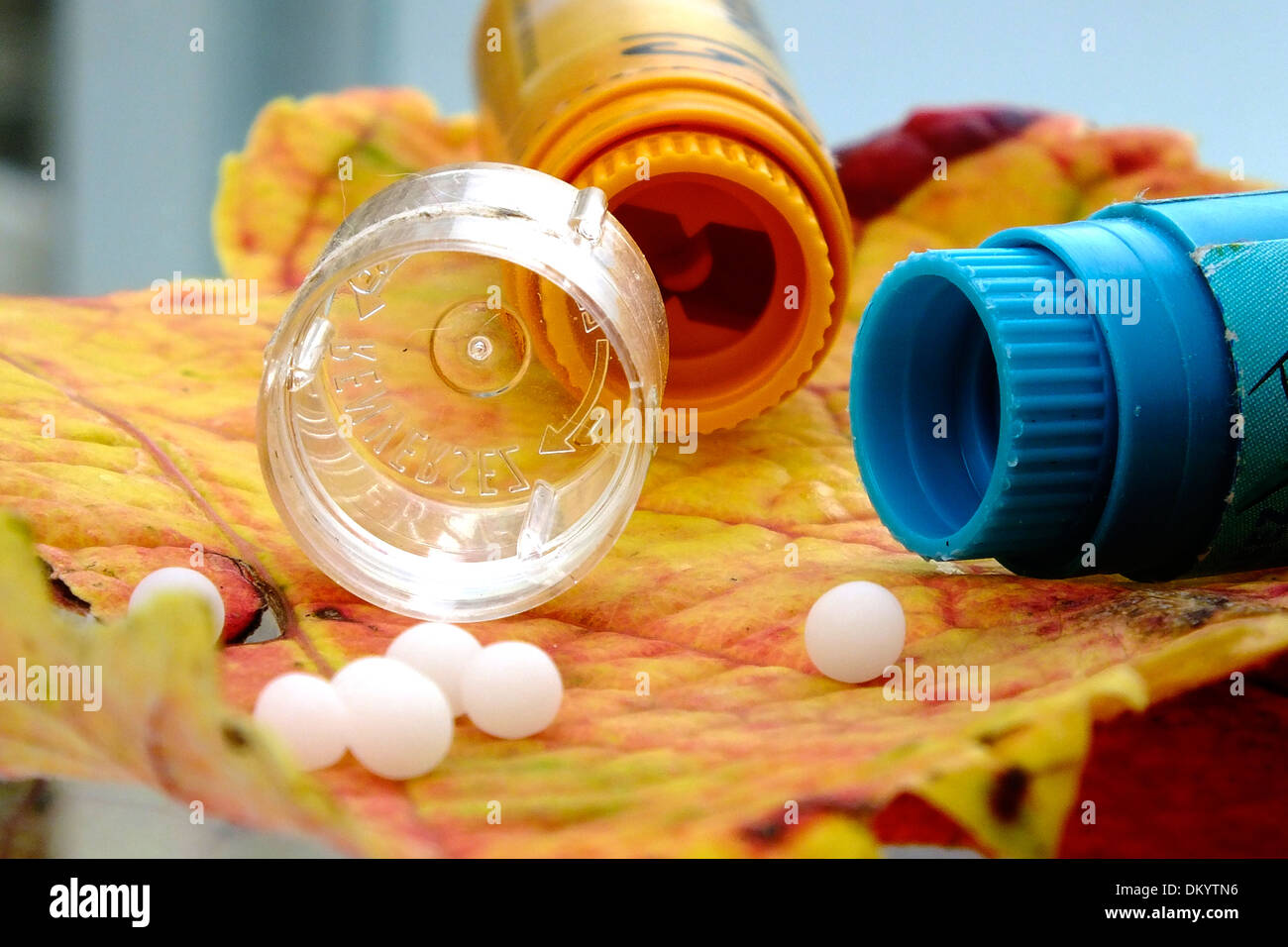 HOMEOPATHY Stock Photo