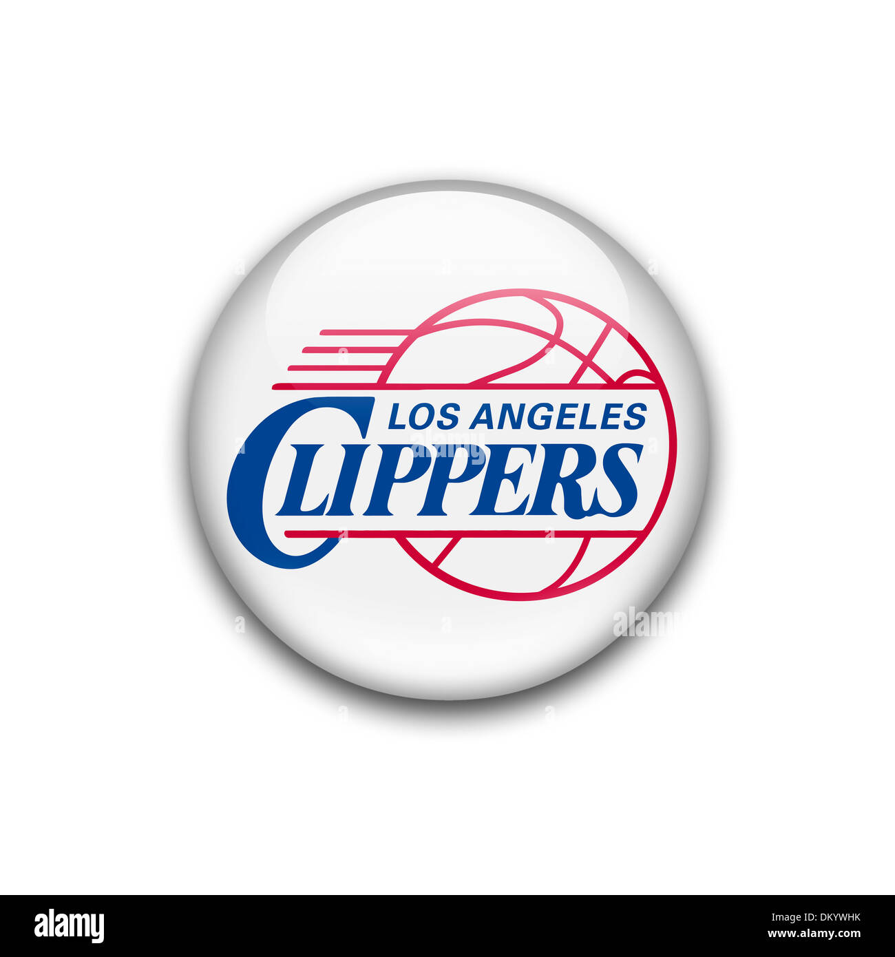 Los Angeles Clippers Logo Icon Flag Symbol Emblem Stock Photo Alamy