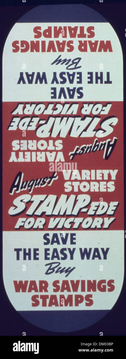 'August variety stores - Stampede for victory' 513894 Stock Photo