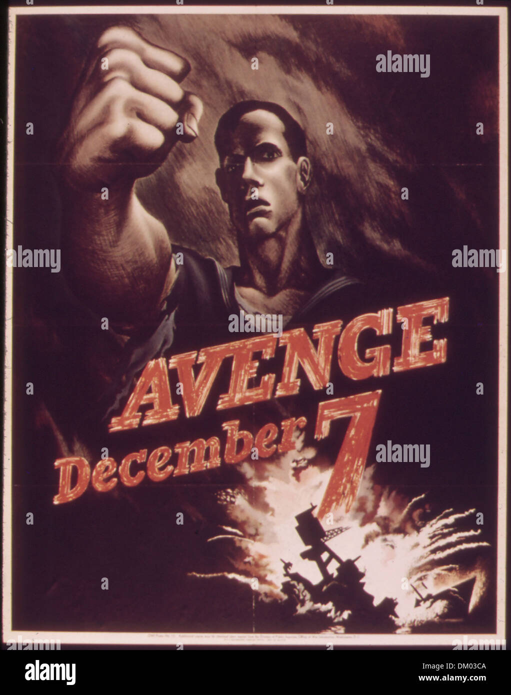 'Avenge December 7' 513580 Stock Photo