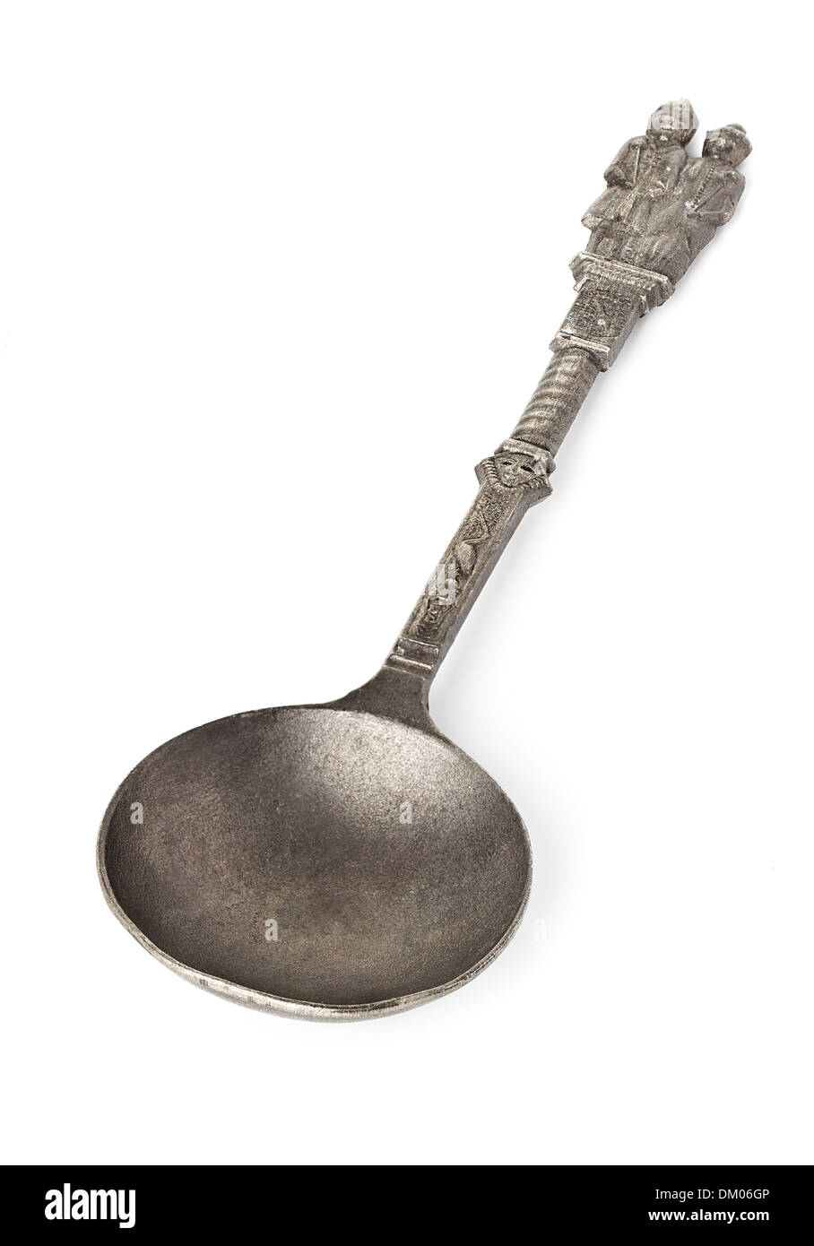 spoon old, vintage, antique, isolated, Stock Photo
