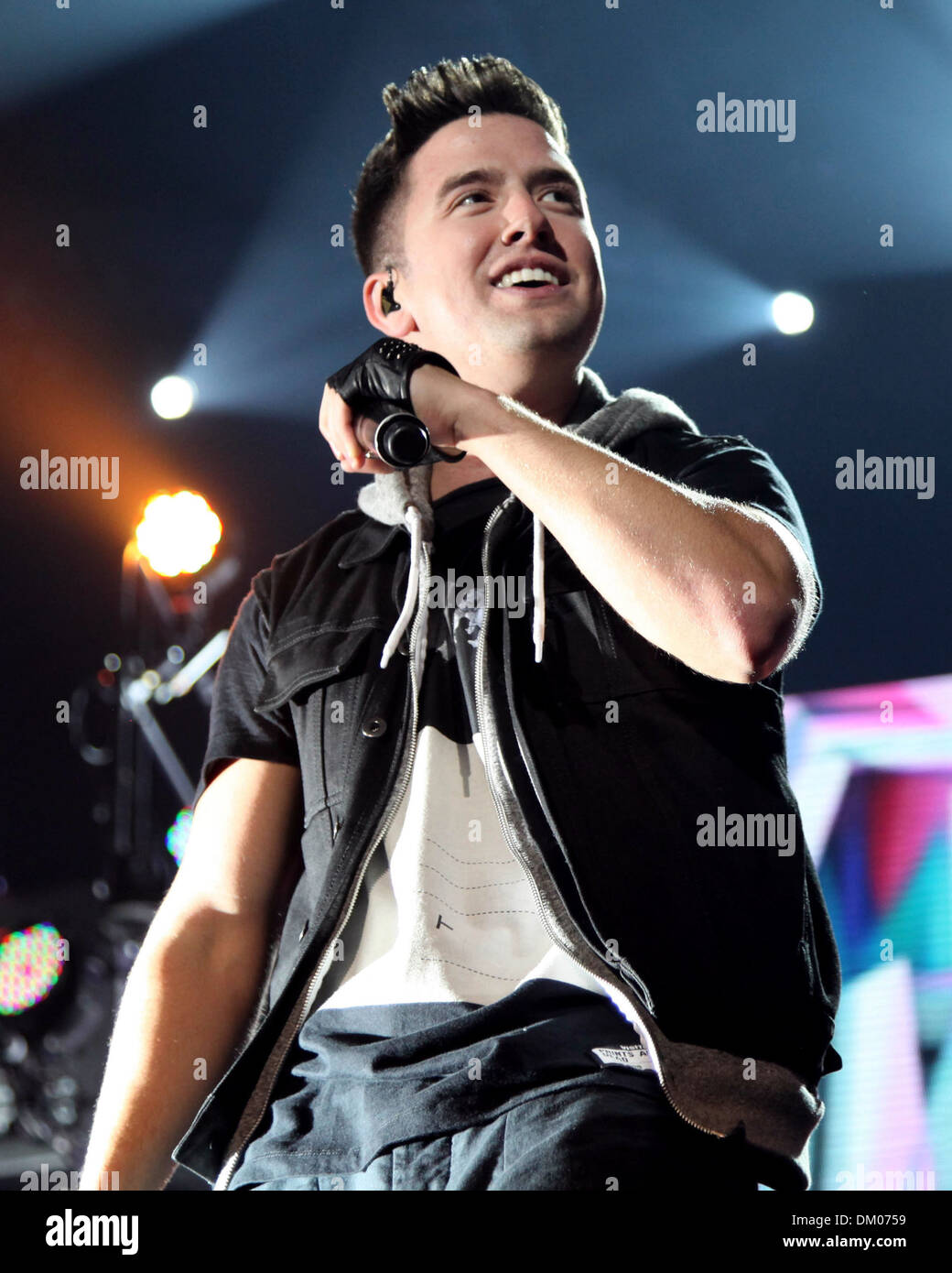 Logan Henderson of Big Time Rush performs during 'Big Time Rush with