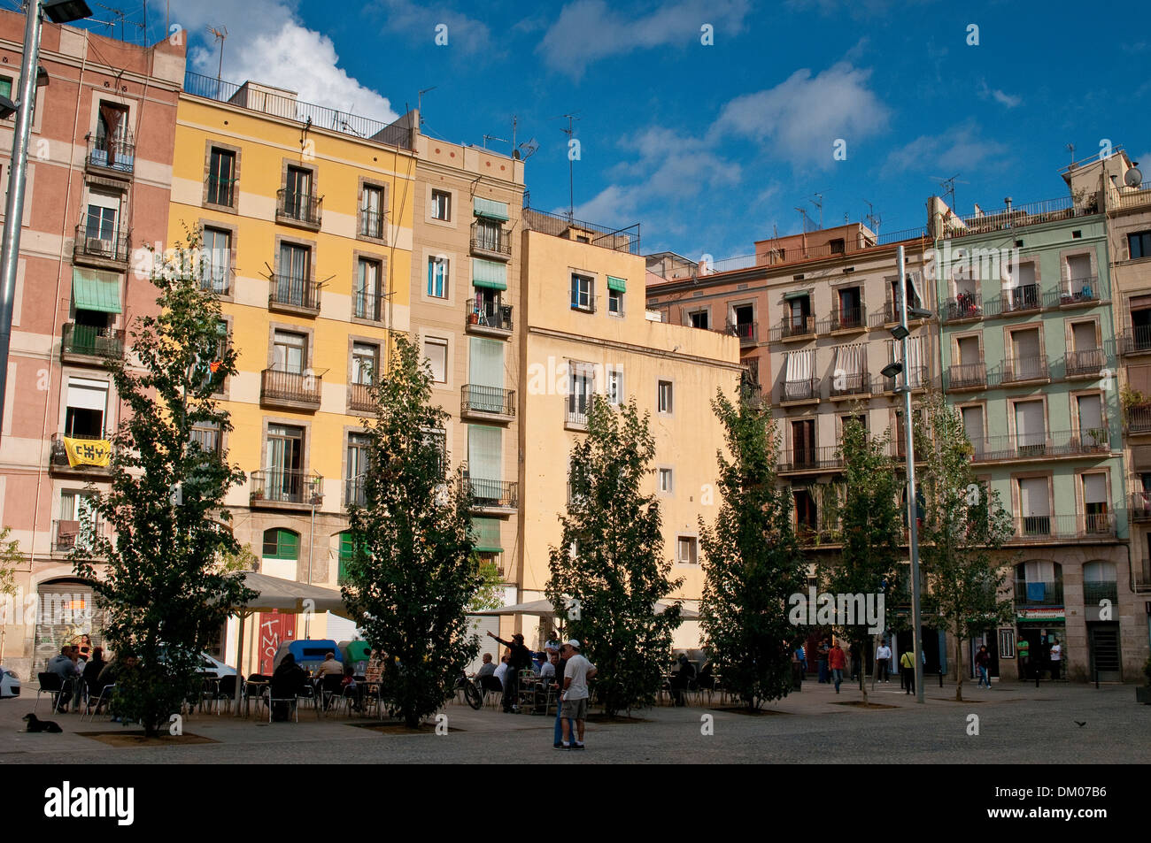 Carrer d'en Robador, Raval district, Barcelona, Catalonia, Spain Stock Photo