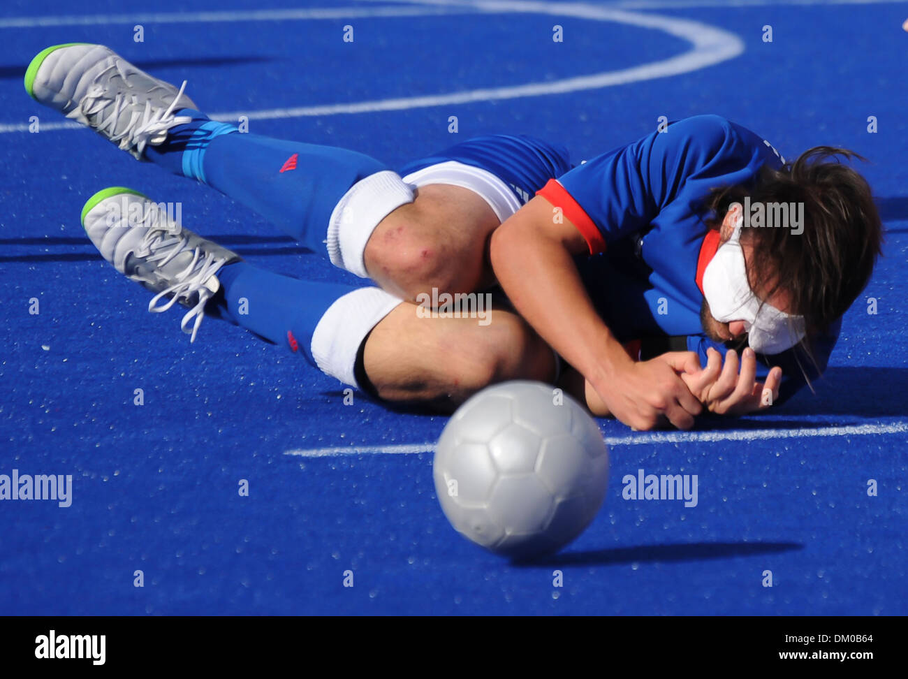 French team player London 2012 Paralympic Games 5aside Blind