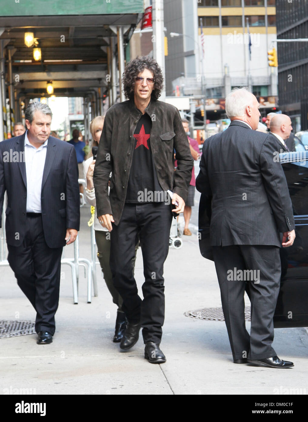 Howard Stern at Ed Sullivan Theater for 'The Late Show with David ...