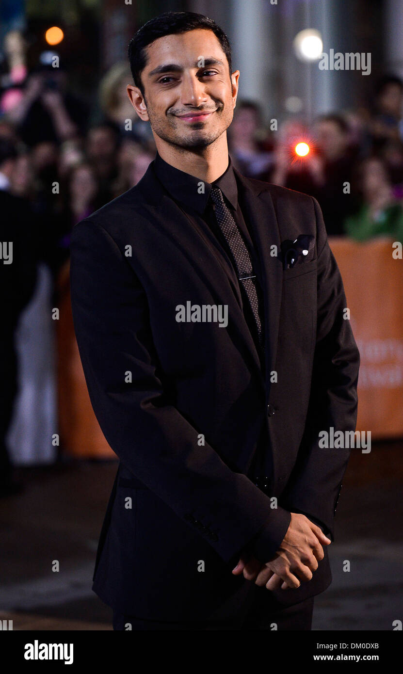 Riz Ahmed 'The Reluctant Fundamentalist' premiere arrivals at Roy Thomson Hall during 2012 Toronto International Film Festival Stock Photo