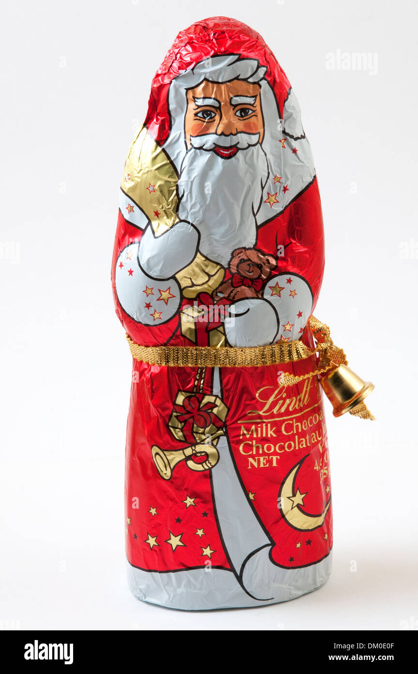 Milk chocolate father christmas hi-res stock photography and images - Alamy