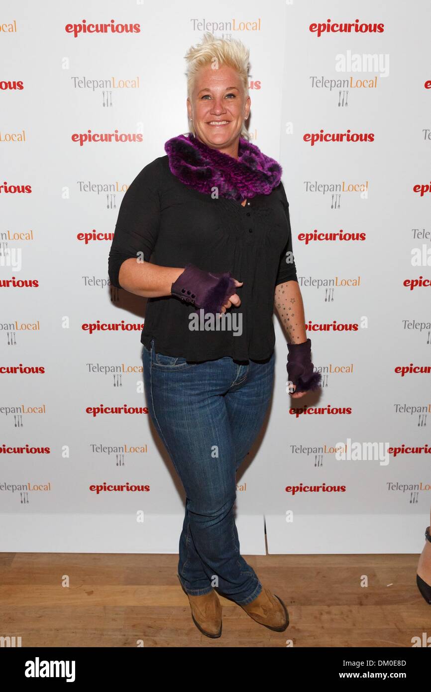 New York, NY, USA. 9th Dec, 2013. Anne Burrell at arrivals for Stock