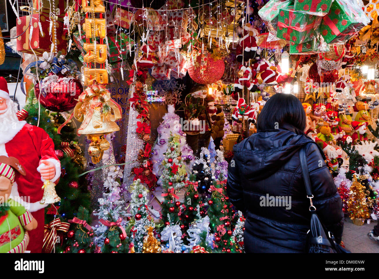 Christmas store - Seoul, South Korea Stock Photo - Alamy