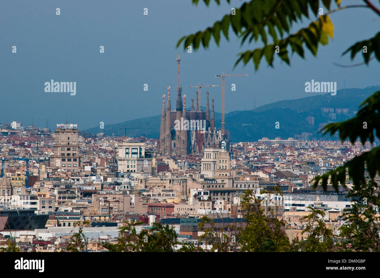 Barcelona cityscape skyline hi-res stock photography and images - Alamy