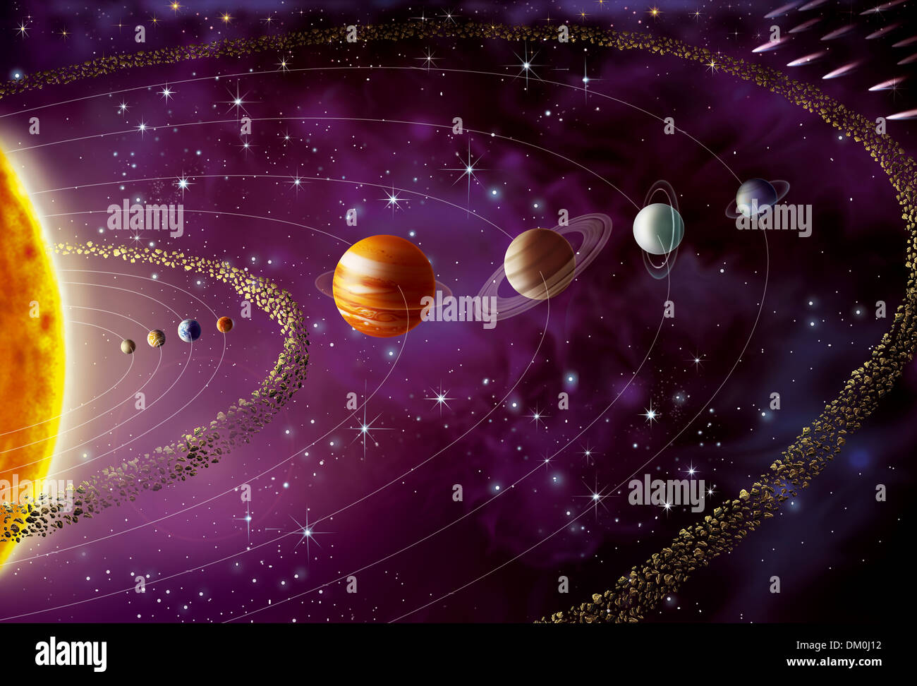 Solar system hi-res stock photography and images - Alamy