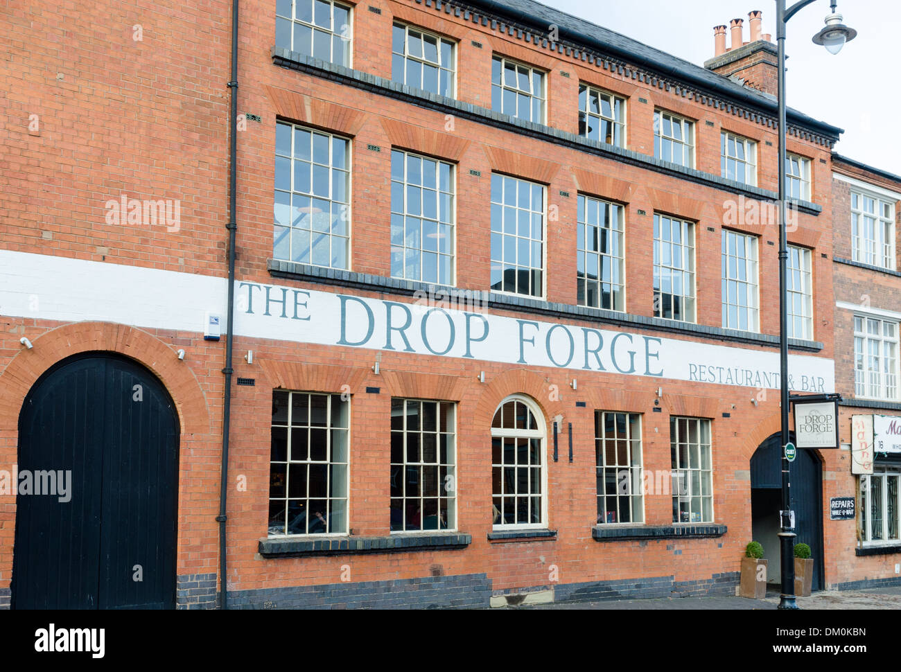 The Drop Restaurant and Bar in Birmingham's Jewellery Quarter in