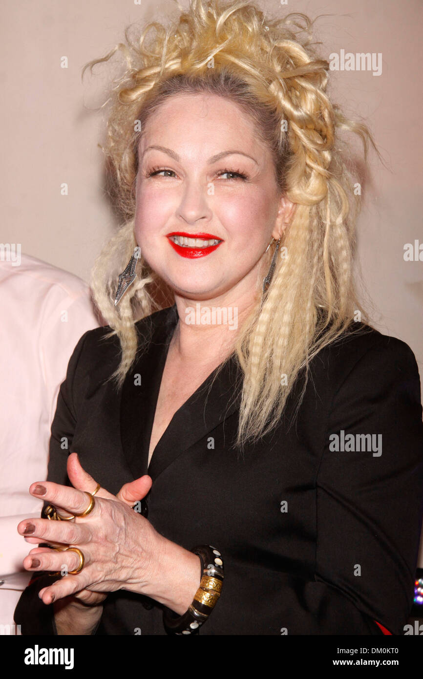 Cyndi Lauper promotion for Broadway musical 'Kinky Boots