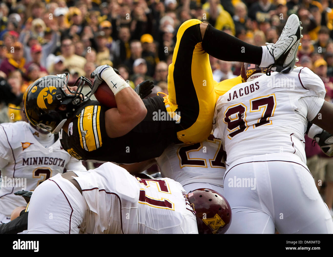 Nov. 21, 2009 - Iowa City, Iowa, U.S - 21 November 2009: Iowa's Brandon ...
