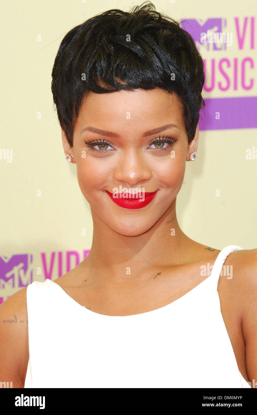 Rihanna 2012 MTV Video Music Awards held at Staples Center - Arrivals