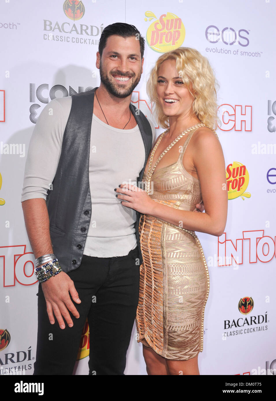 Maksim Chmerkovskiy Peta Murgatroyd Icons and Idols 2012 VMA after party  hosted by In Touch Weekly at Chateau Marmont Los Stock Photo - Alamy
