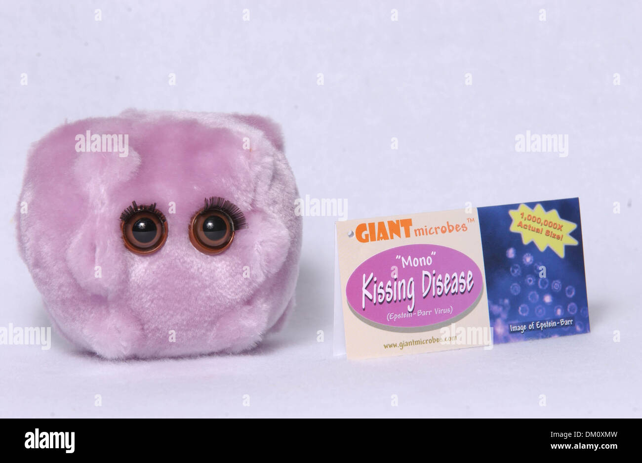 Peluche éducative Giant Microbes - Virus D’Epstein-Barr (Mononucléose), Cadeau Original Et Ludique - 2