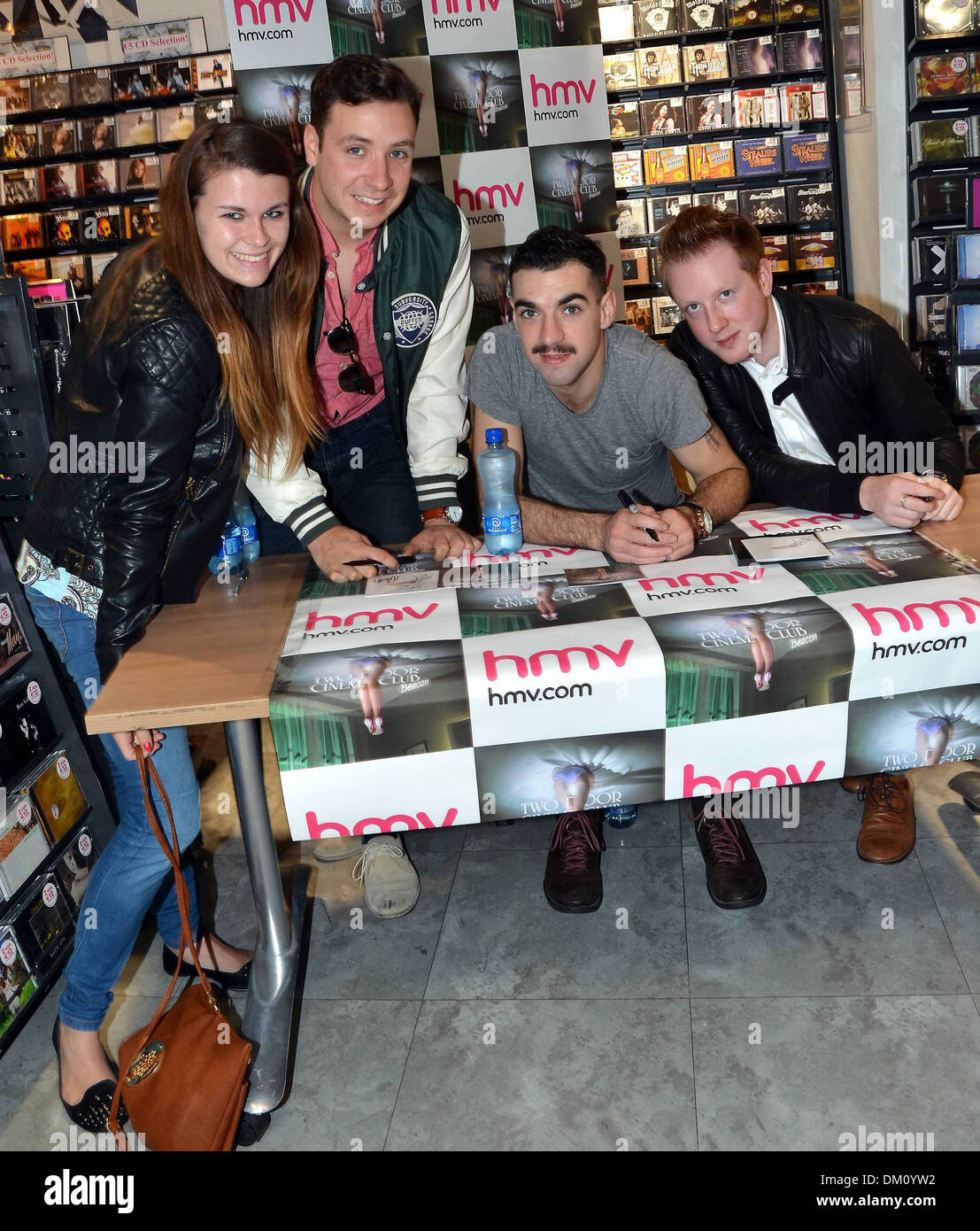 Two Door Cinema Club With Fan Hannah Flaherty Two Door Cinema Club