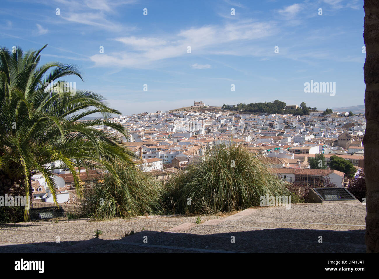 Antequera, one of the white villages (Pueblos Blancos) of Andalucia, Spain Stock Photo