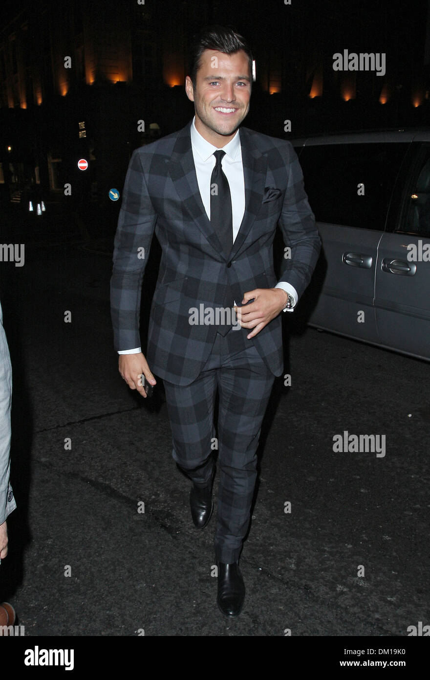 Mark Wright, at Mahiki nightclub London, England - 11.09.12 Stock Photo