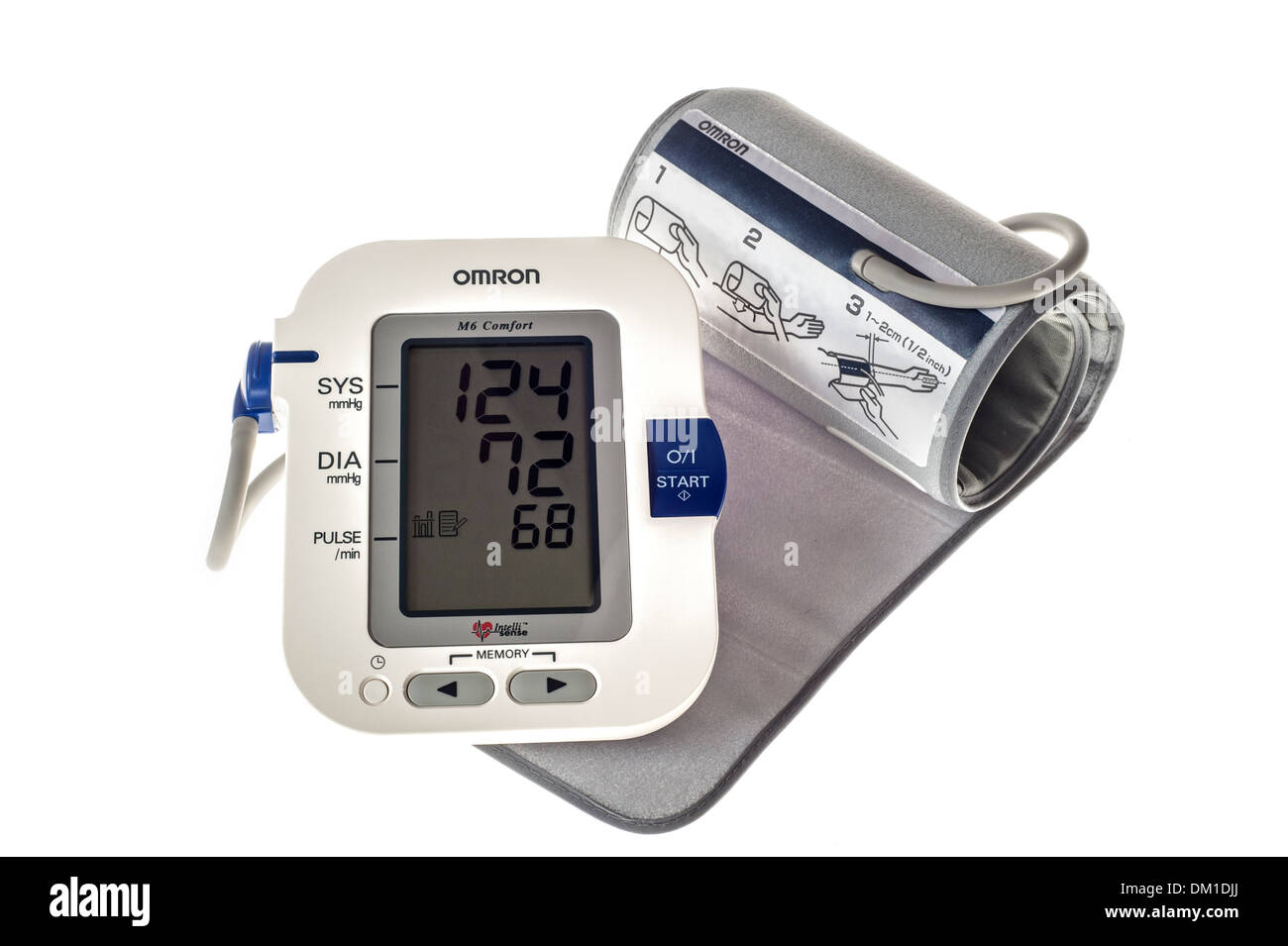 Omron Silver Blood Pressure Monitor Demo 