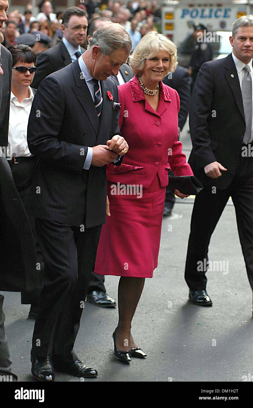 Sept. 17, 2002 - New York, NEW YORK - PRINCE CHARLES AND CAMILLA 