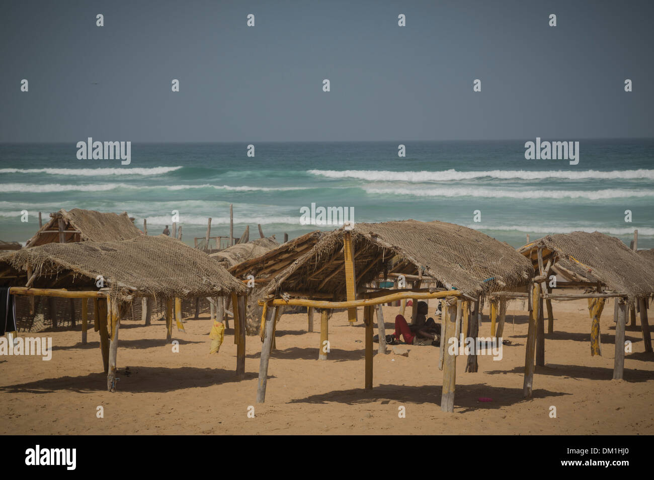 Yaf beach - Dakar, Senegal Stock Photo