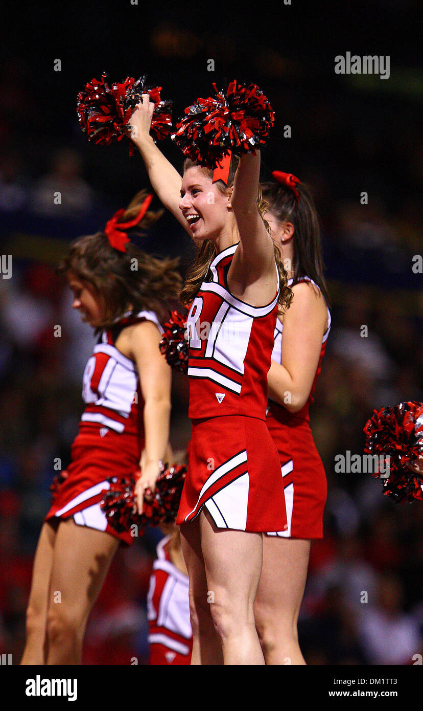 Rutgers scarlet knights cheerleaders hires stock photography and