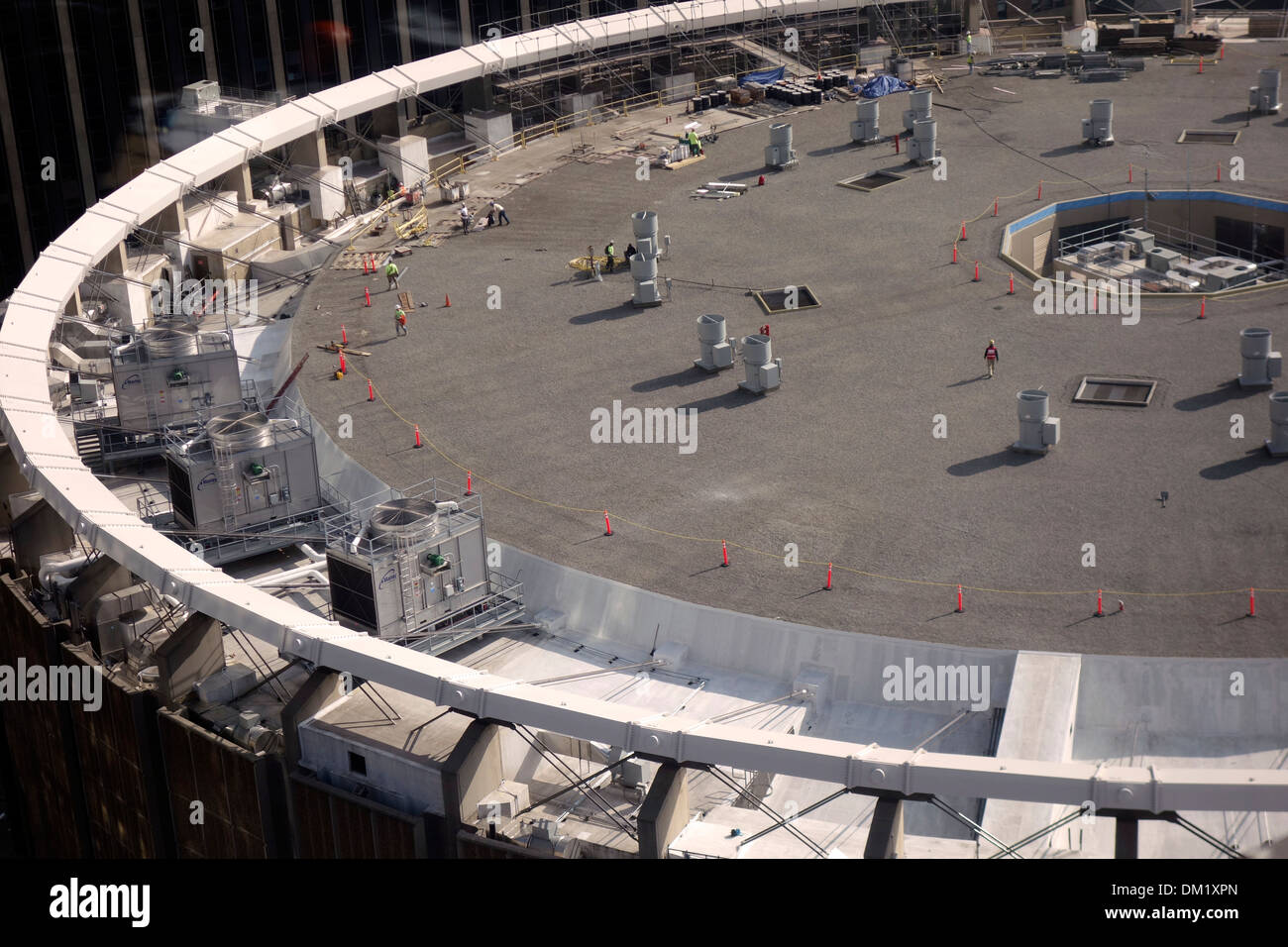 Madison Square garden roof Stock Photo Alamy