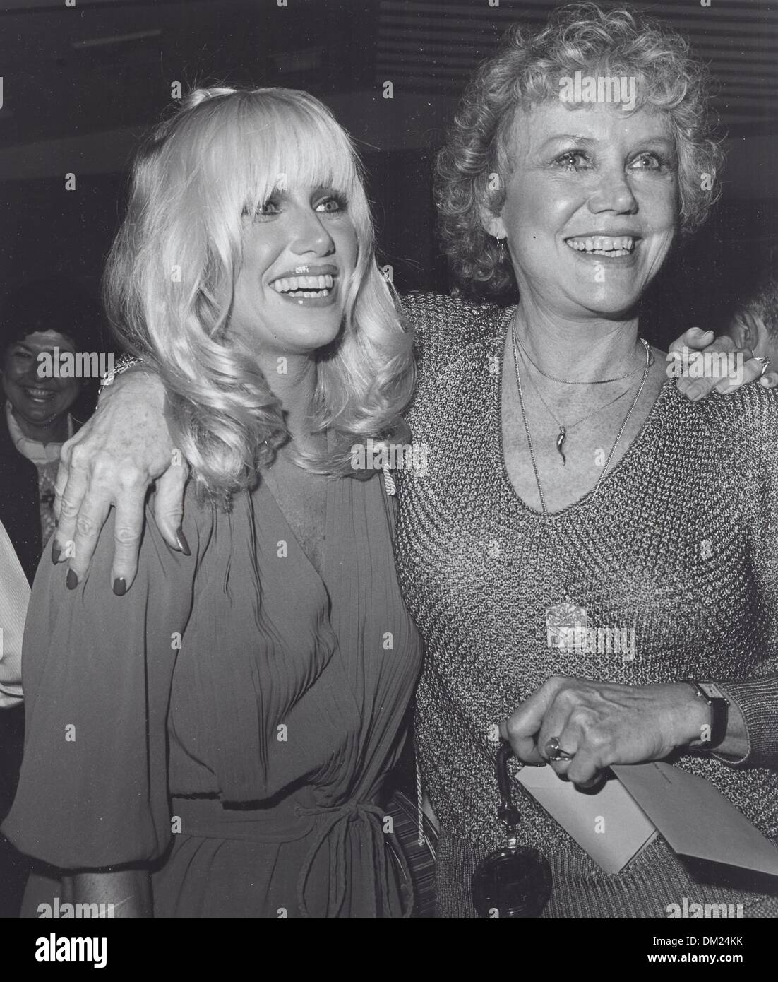 SUZANNE SOMERS with Audra Lindley.3410.(Credit Image: © Nate Cutler/Globe Photos/ZUMAPRESS.com) Stock Photo