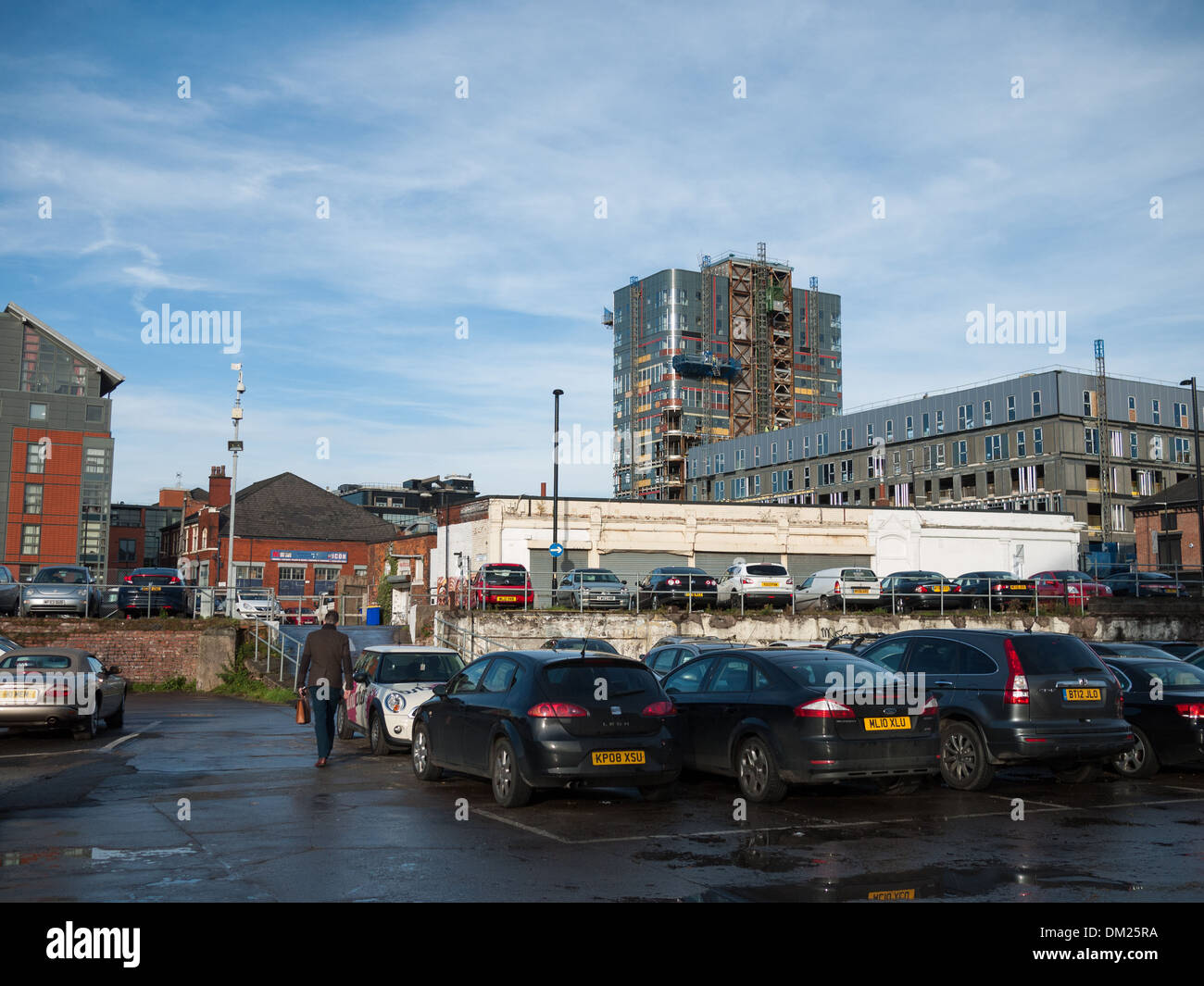 Urban view in Manchester, UK Stock Photo
