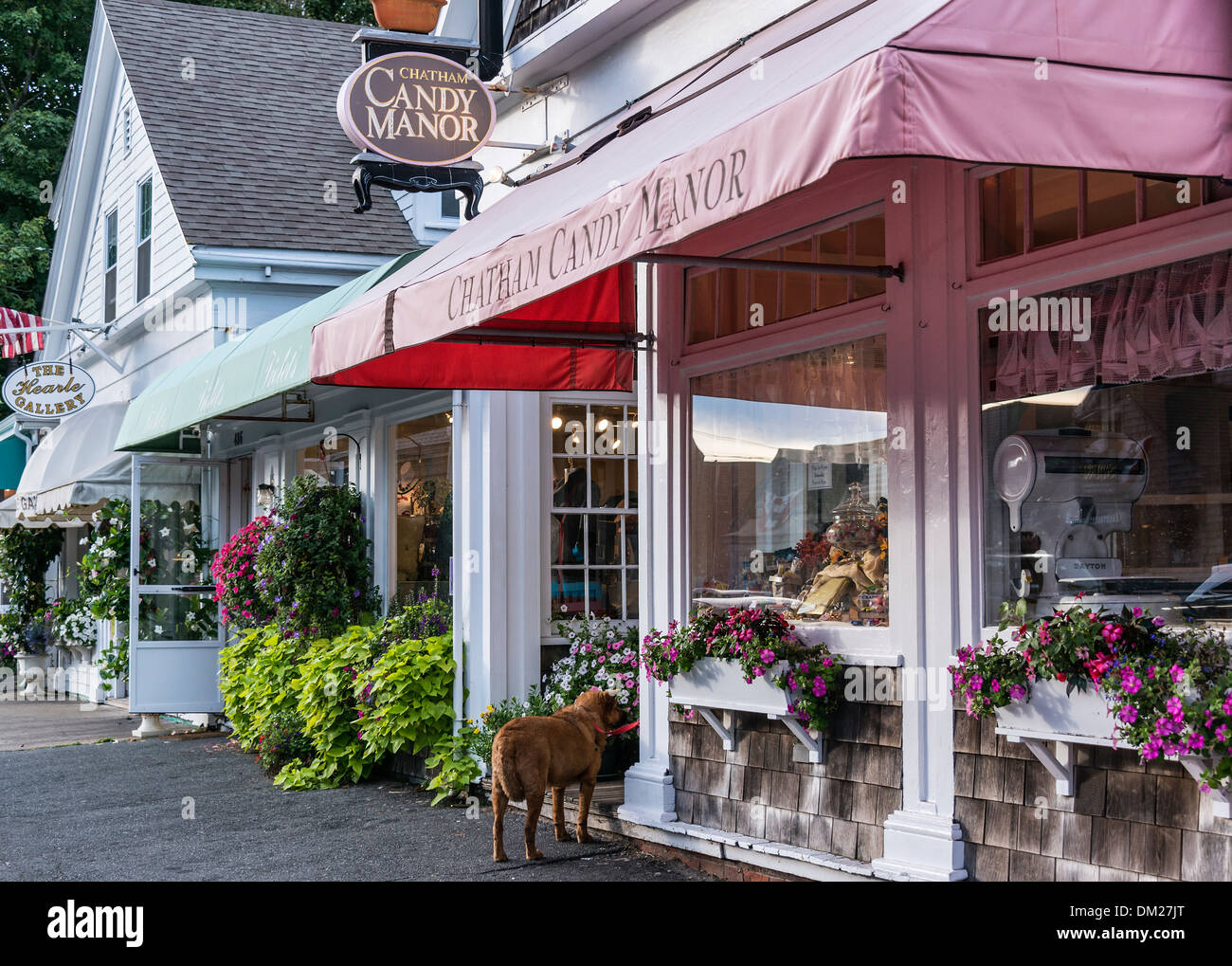 Candy Manor store, Chatham, Cape Cod Stock Photo Alamy
