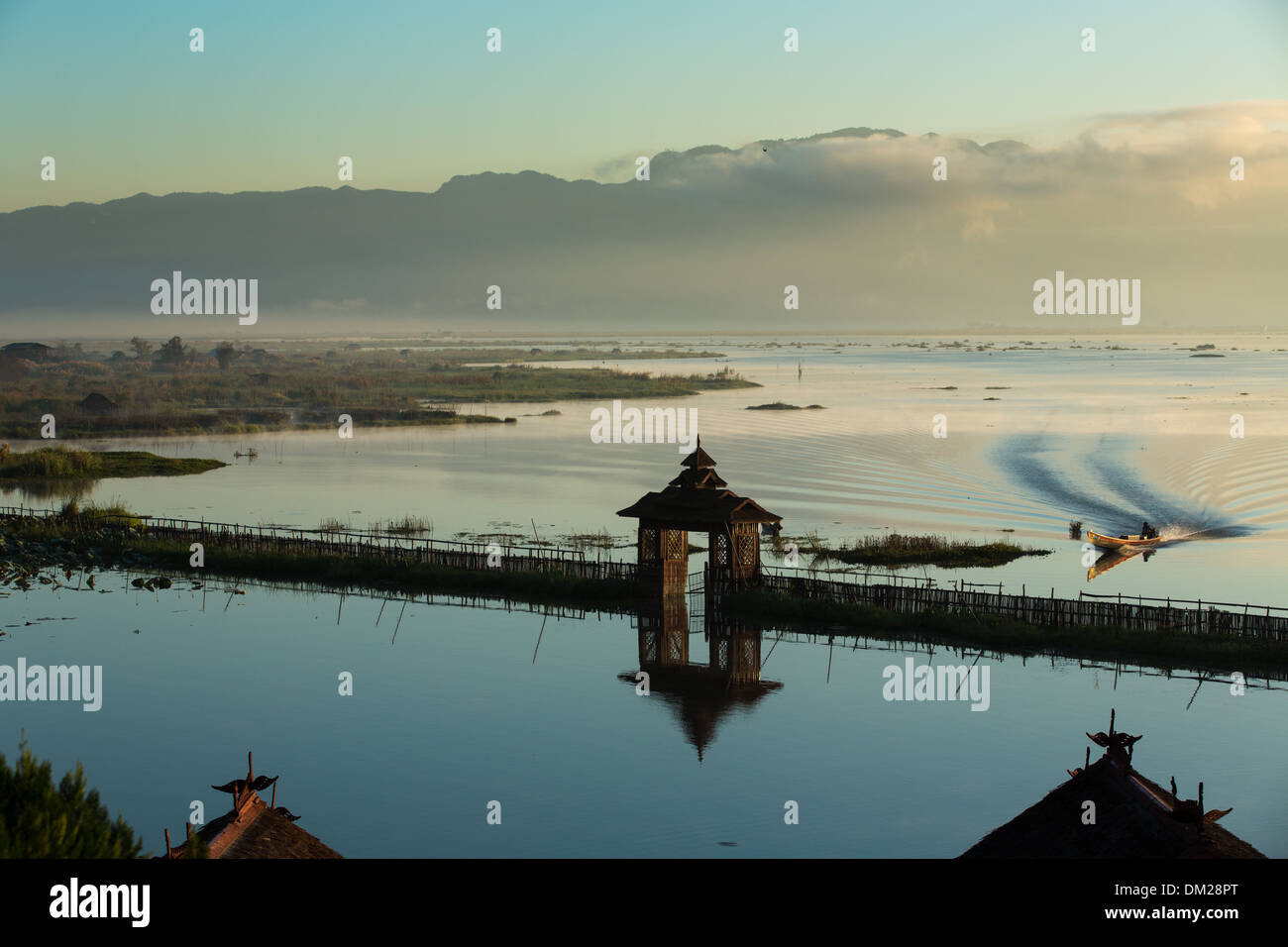 Inle Lake, Myanmar (Burma) Stock Photo
