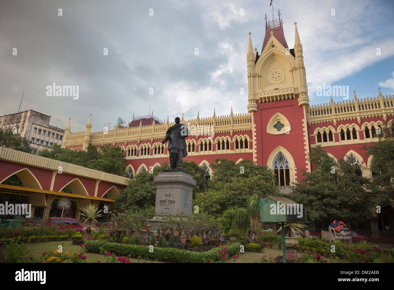 High Court building Calcutta (Kolkata), India Stock Photo