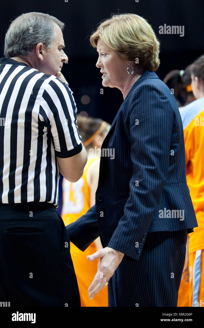 Tennessee at LSU; Tennessee Head Coach Pat Summit expresses her