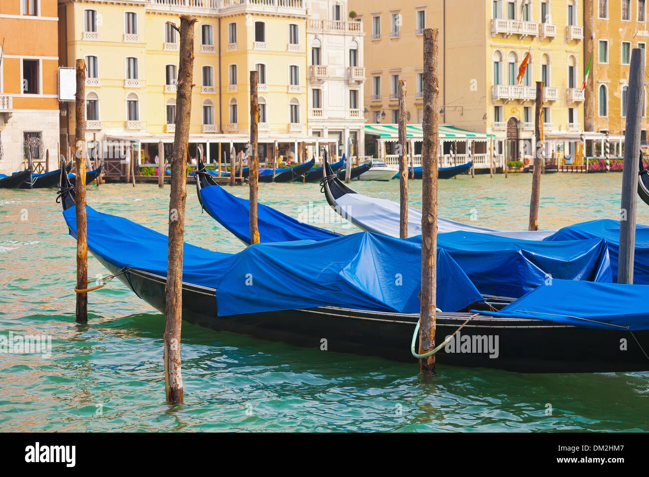 Gondolas in Venice Stock Photo - Alamy