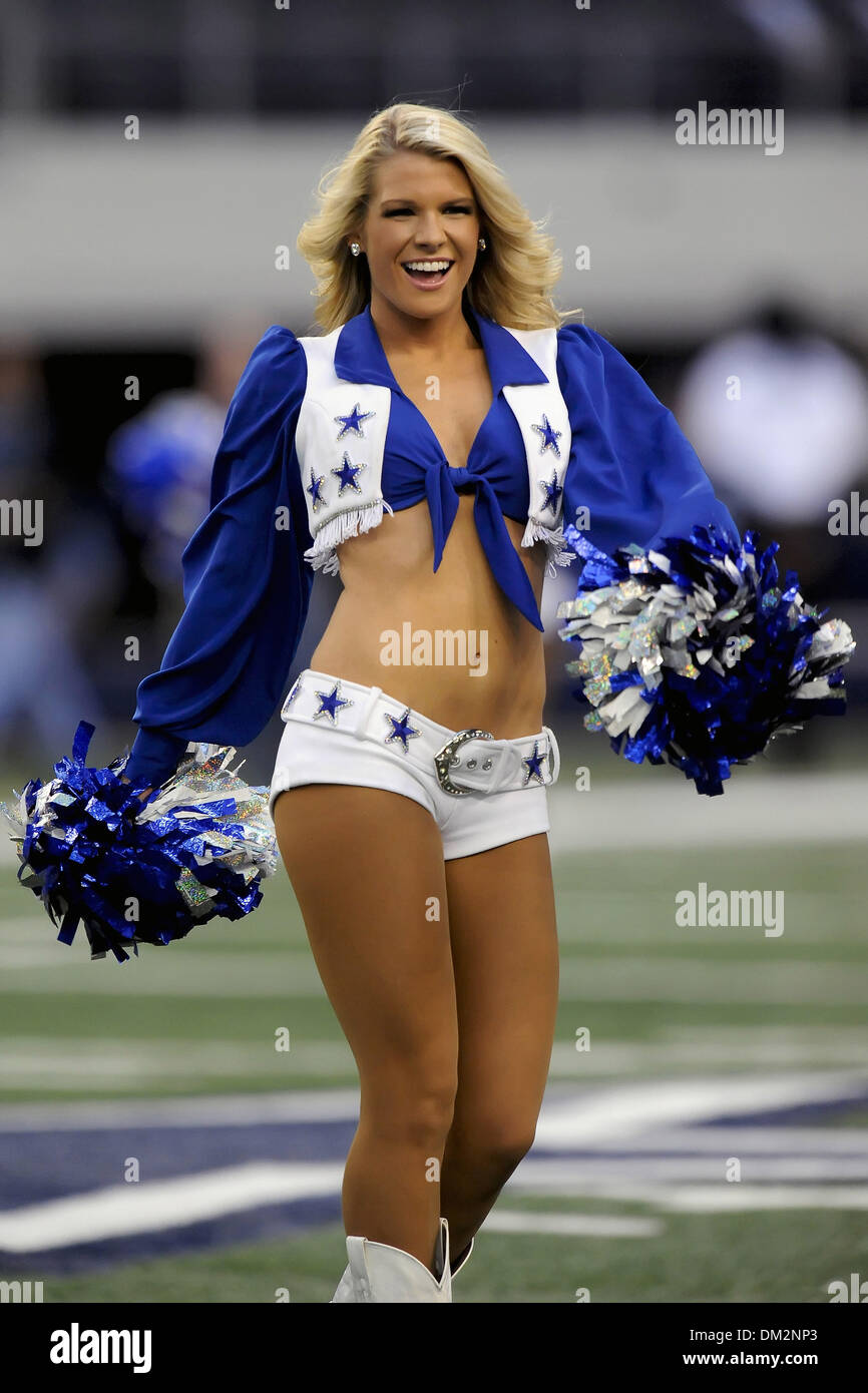 Members of the famous Dallas Cowboys Cheerleaders at the NFL football game  between the San Diego Chargers and Dallas Cowboys at Cowboys Stadium in  Arlington, Texas. (Credit Image: © Steven Leija/Southcreek  Global/ZUMApress.com