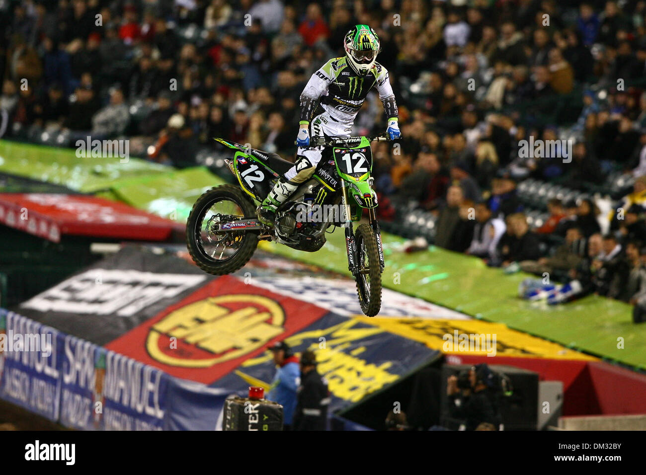 Jake Weimer comes around turn one and the wins 250 class West Regional ...