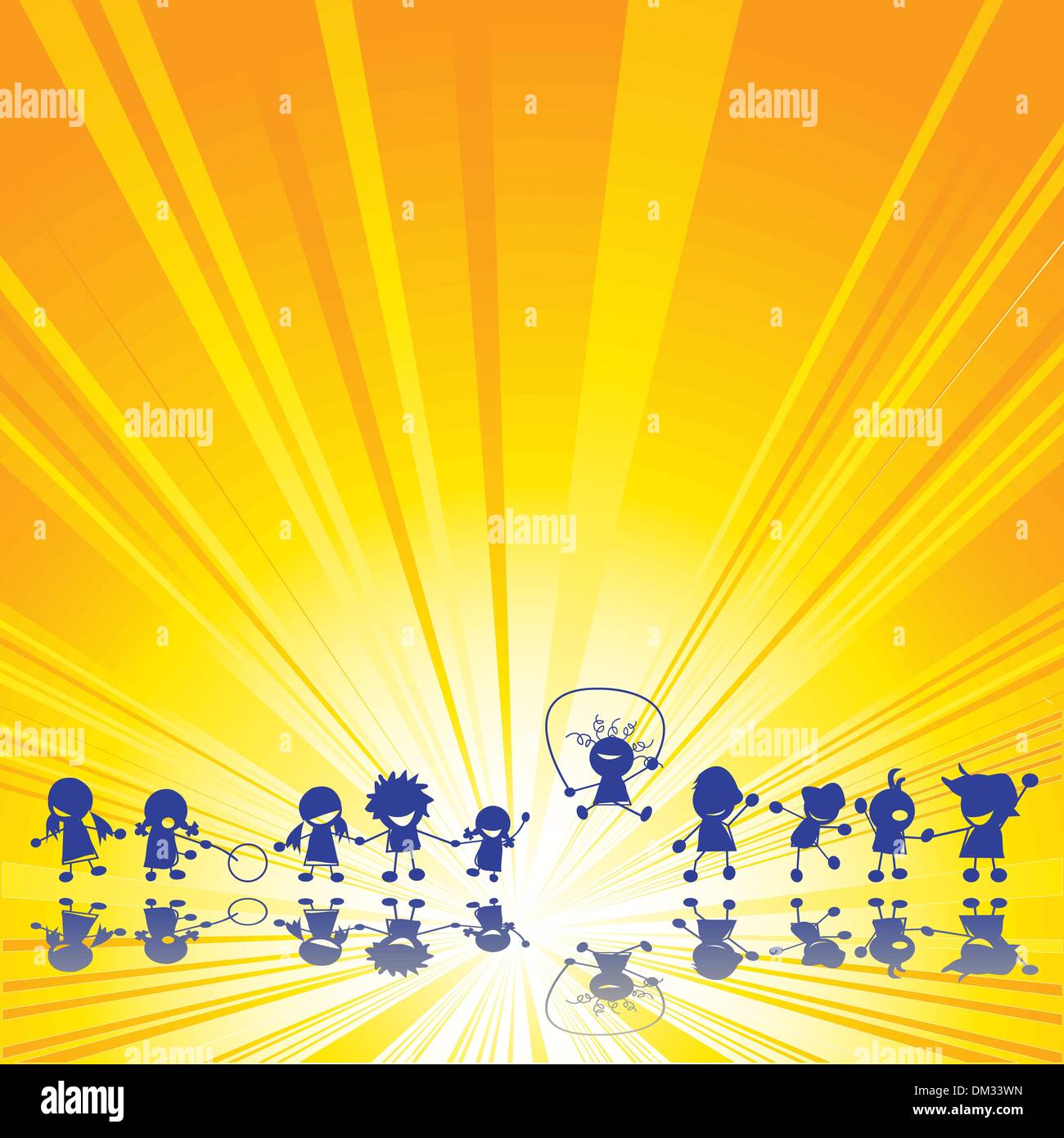 Dance children kindergarten Stock Vector Images - Alamy