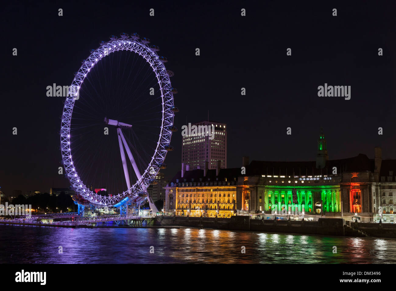 Eye London London Eye Night – Stock Editorial Photo © wirestock_creators  #653946378