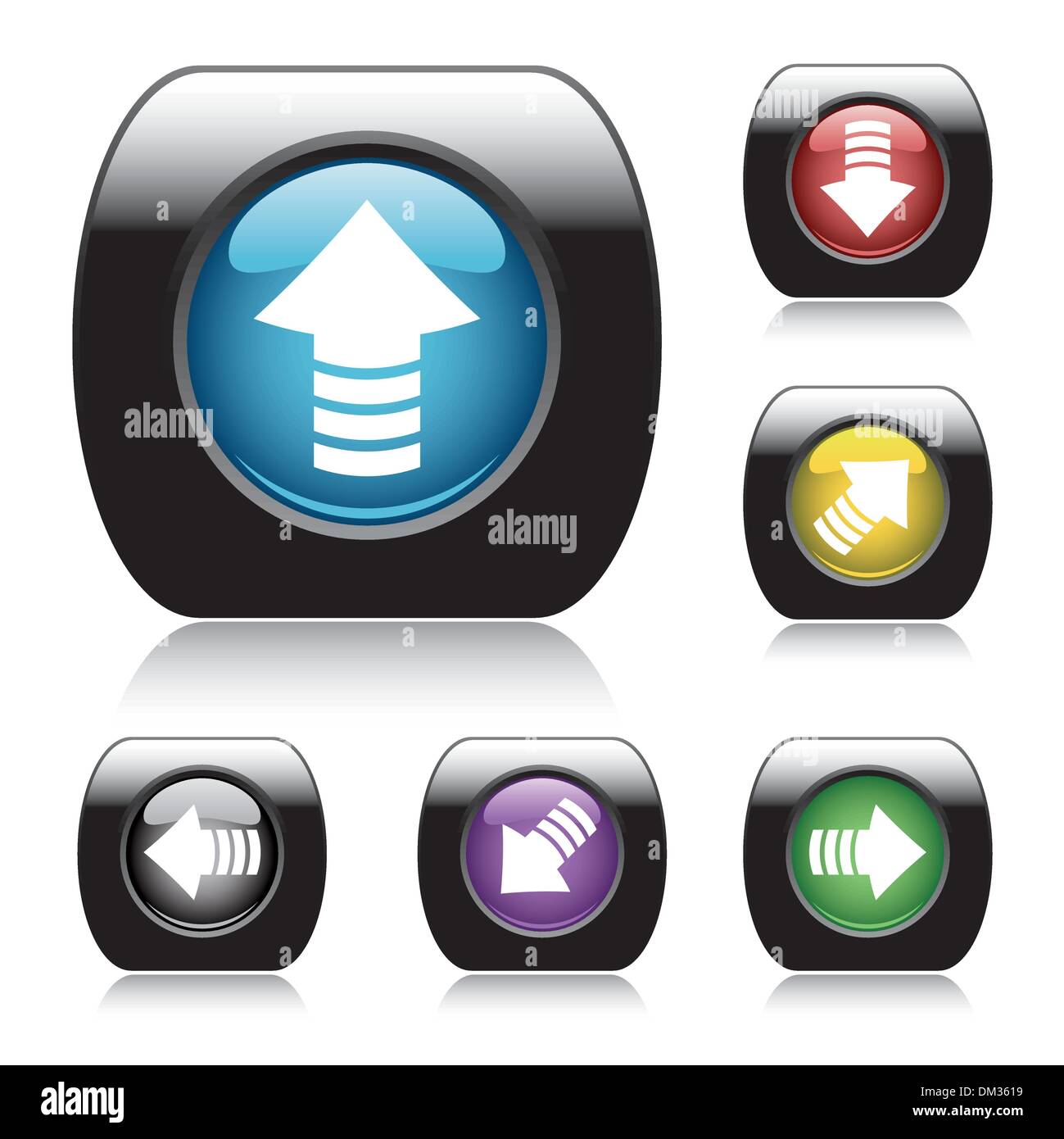 Easy button Stock Vector Images - Alamy