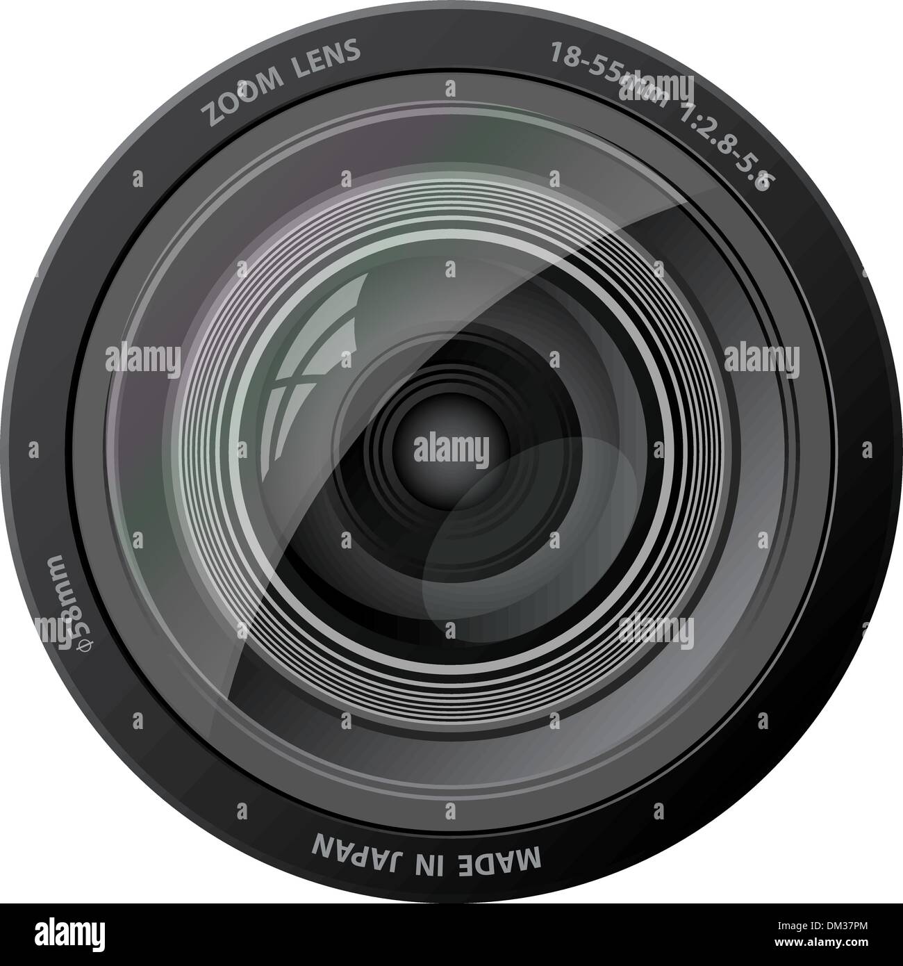 Vector camera lens Stock Vector Image & Art Alamy