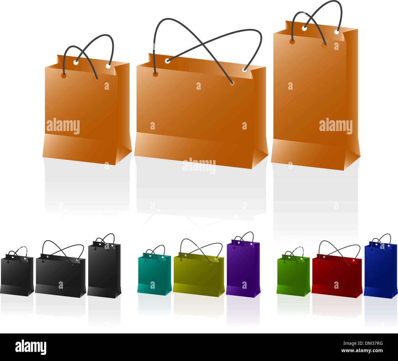 Set paper package hires stock photography and images Alamy