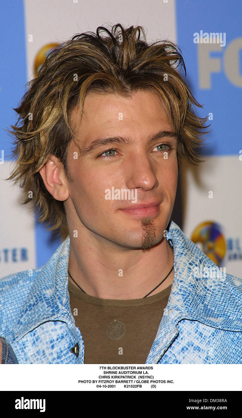 Apr. 10, 2001 7TH BLOCKBUSTER AWARDS.SHRINE AUDITORIUM LA..CHRIS