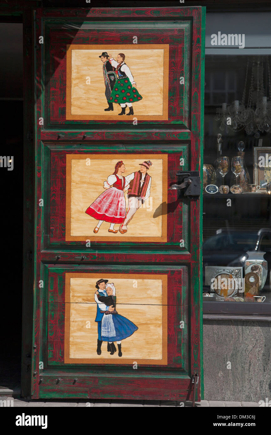 Souvenir Shop Entrance in Warsaw, Poland Stock Photo Alamy