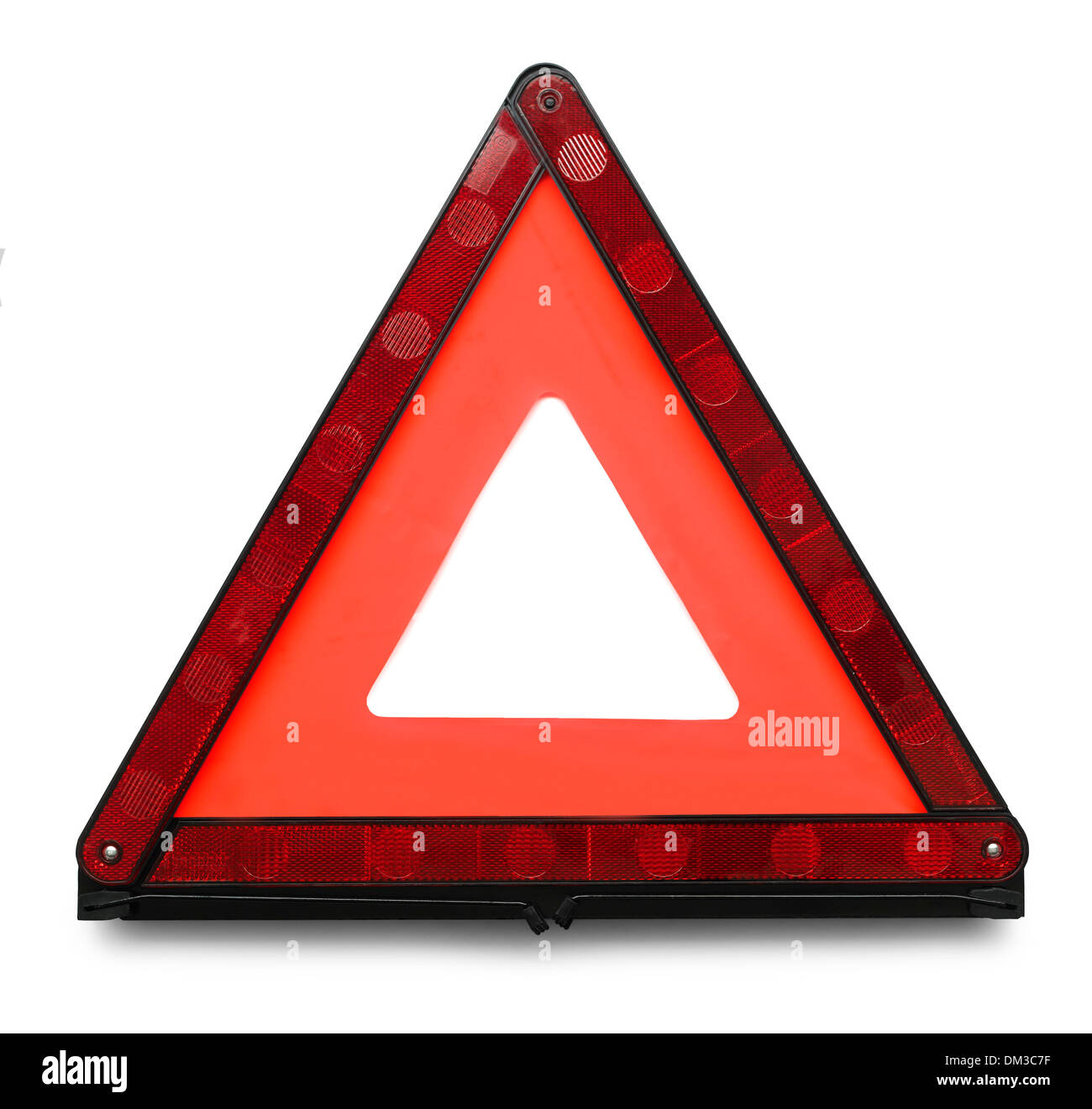 Triangle rouge route glissante. Symbole voiture hors contrôle. Panneau de  signalisation - Avertissement. style plat Photo Stock - Alamy